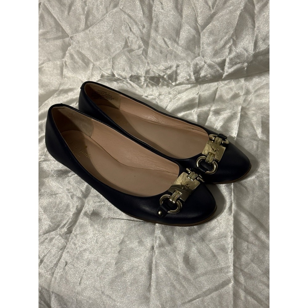 Kate Spade New York Phoebe Blue Ballet Flats Womens Size 7